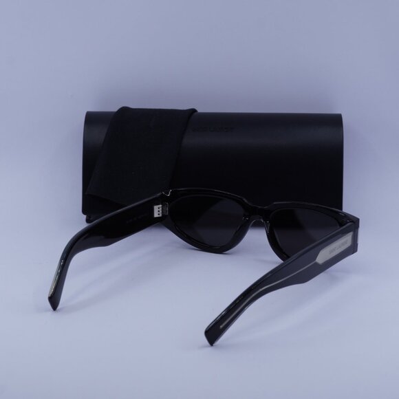 Saint Laurent SL618 001 Black Cat Eye Sunglasses - Picture 14 of 14